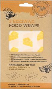 Bienenwachswickel, 3er-Satz, Käse - Tala