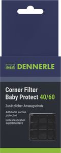Dennerle Corner Filter Baby Protect 40/60 - Baby-Garnelen Schutzgitter für Corner Filter 40/ 60 (Nano Eckfilter)