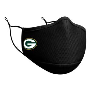 New Era - NFL Green Bay Packers Face Mask Gesichtsmaske - Schwarz : Schwarz One Size