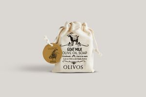 Olivos feste Olivenölseife mit Ziegenmilch 24 Stück á 150ml, Goat Milk Soap Ziegenmilchseife
