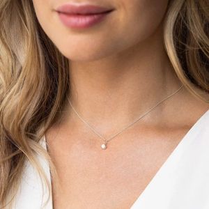 Kette Silber Opal - Geschenk für Frauen ◦ Kettenlänge 45 cm / silber