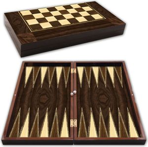 Star Oyun Brettspiel Backgammon Star Polyester Walnuss Tavla