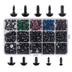 50x grüne Teddyaugen Sicherheitsaugen Kunststoffaugen ABS 14 x 19 mm 