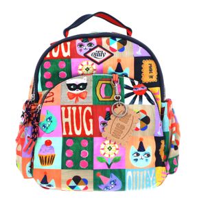 Oilily Party Blocks Backpack Multicolor