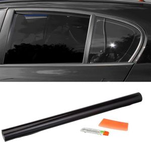 Auto Scheibenfolie Tönungsfolie SET tief schwarz 95% Heckscheibe inkl. ABG