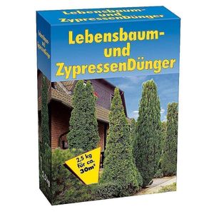Lebensbaumdünger 2,5kg Zypressendünger Koniferendünger