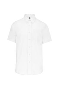 Kariban pánska košeľa s krátkym rukávom z nežehlivého mikro kepru