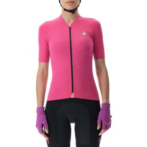 Cyklistický dres UYN s krátkym rukávom - LIGHTSPEED LADY - Black/Pink L