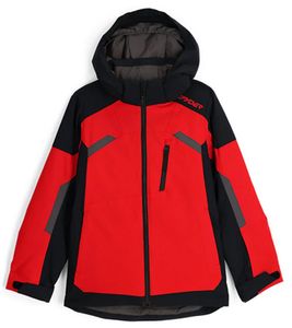 Spyder Leader Jacket für Kinder - Grösse 140 - Farbe volcano