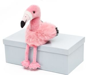 Uni-Toys - Flamingo pink - 18 cm (Höhe) - Plüsch-Vogel - Plüschtier, Kuscheltier