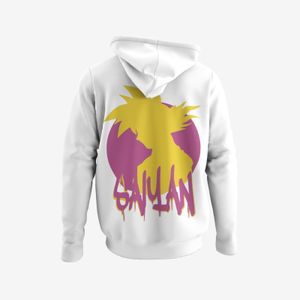 Kapuzenjacke Herren Anime Dragon Goku Saiyajin manga Streetwear Vegeta