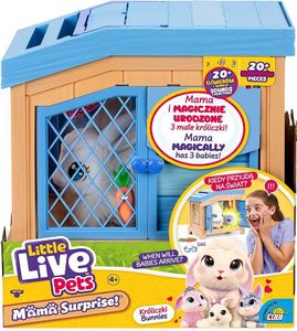 Cobi Little Live Pets Mama Surprise Króliki POLSKA DYSTRYBUCJA Duży królik