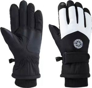 M Handschuhe Wasserdichte Handschuhe Fingerhandschuhe Vermissen Wasserdicht Skihandschuhe Winterhandschuhe Winddicht Wasserdichte Radfahren dick warm Handschuhe