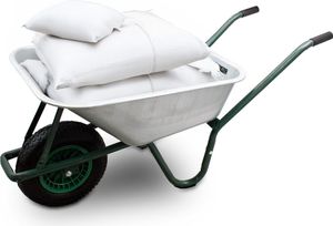 Bituxx Schubkarre 100L 250kg Schiebkarre Scheibtruhe Schubkarren für Bau Garten MS-16182