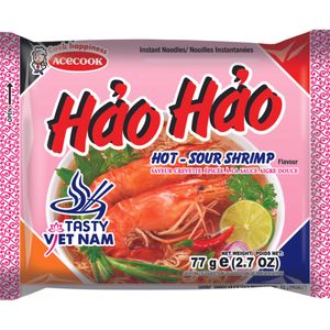 Acecook Hao Hao Instantnudeln Shrimps Mi Tom 30x77g
