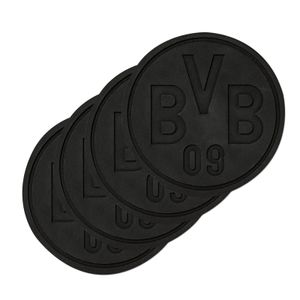 BVB Borussia Dortmund BVB-Silikonuntersetzer (4Stück)