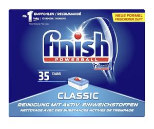 Finish, Classic, Tabletki do zmywarki, 35 sztuk (PRODUKT Z NIEMIEC)