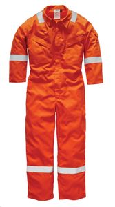 Dickies leichter Overall Pyrovatex orange FR5401 OR 54R