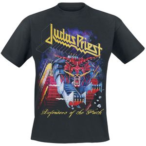 Judas Priest - "Defenders Of The Faith" T-Shirt für Herren/Damen Unisex RO2512 (S) (Schwarz)