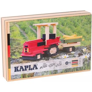 Kapla Das magische Plättchen Baukasten Traktor Für Kinder ab 2 Jahren