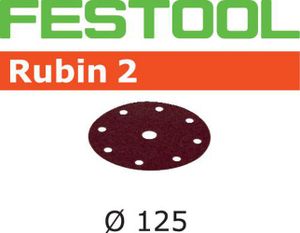 Festool Schleifscheiben STF D125 P180 RU2 Rubin 2 50 Stk