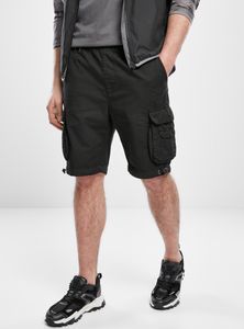 Urban Classics Herren Cargo-Shorts Cargo šortky s dvojitým vreckom TB3699 Schwarz Black XL