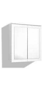 Livarno Living Bad Spiegelschrank mit 2 Türen weiß Badschrank Spiegel Schrank