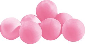 Sunflex Tischtennisbälle - 30 Bälle Pink |  Plastikbälle Non Celluloidbälle Trainingsbälle TT-Bälle Tischtennis Tabletennis TT