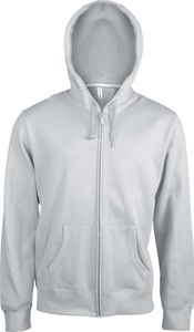 Kariban Kapuzenshirt Mit Reißverschluss K454 white XS
