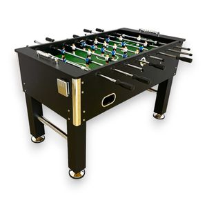 Profi Tischfußball Leeds Kicker, Tischkicker Kickertisch Fussballtisch 60 kgFEST UND BESTÄNDIG Spielfeldes: 695mm x 1165 mm