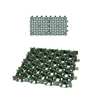 Rasengitter Paddockplatte 50x50 cm Reitplatzmatten Rasenmatten Rasenwaben Kiesgitter - Menge wählbar : Grün : 2 Stück