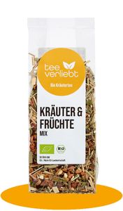 teeverliebt - Kräuter & Früchte Mix Bio loser Kräutertee | 75 g