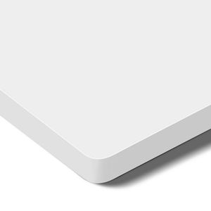 FLEXISPOT Tischplatte DIY Tischplatten (Holzwerkstoff, Farbe auswählbar, Groß auswählbar, Stabile Tischplatte), DIY Schreibtischplatte Bürotischplatte(Weiß,100*60cm)