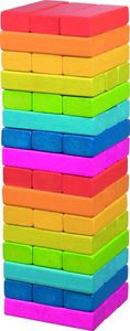 Geschicklichkeitsspiel Wackelturm Regenbogen