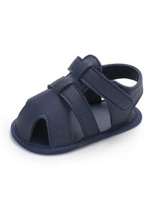 Baby Schuhe Männliches Baby 0-1 Jahr Alt eingewickelte Füße Sandalen Kleinkind Schuhe Blau,Größe 21