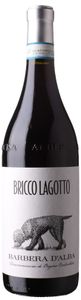 Bricco Lagotto | Barbera d' Alba DOC | Rotwein aus dem Piemont | 0,75 l. Flasche