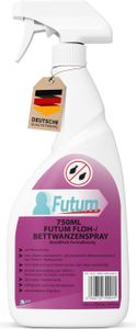 FUTUM 750ml Biozidfreies Bettwanzen Spray Floh Mittel Flöhe Bettwanzen bekämpfen