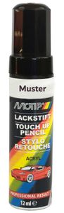 Motip Lack-Stift schwarz-matt 12ml 946870