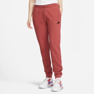 Nike Essential Jogginghose für Damen mit weicher Fleeceinnenseite, Farbe:Rot, Größe:XL