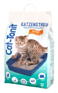 Cat Tonit Katzenstreu 20kg Klumpstreu Haustierstreu Einsteu Streu Haustier