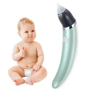 Elektrischer Baby-Nasensauger, Nasenschleimreiniger 5 Saugstufen, USB-Wiederaufladbarer- Nasenreiniger Nase Sauger-Babypflege