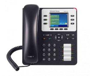 Grandstream GXP 2130 Telefon, Farbdisplay, Rufnummernanzeige, Video-Telefonie, Ethernet