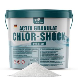 1kg Chlorgranulat für Pool 1000g | 1kg Chlorgranulat Chlor Granulat Pflege Pool Schwimmbad Reinigung TOP Aktivchlor