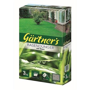 Gärtner's Rasendünger mit Eisen-II-Sulfat, 3 kg
