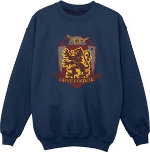 Harry Potter - "Gryffindor" Sweatshirt für Jungen BI20332 (152-158) (Marineblau)