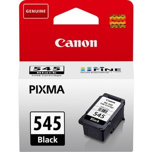 Canon PG-545 čierny atrament, štandardná výťažnosť, pigmentový atrament, 180 strán, 1 kus(y), jedno balenie