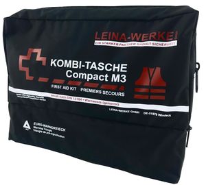 LEINA KFZ-Kombitasche Compact M3 Inhalt DIN 13164 schwarz