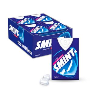 Smint Mint Spender 12 x 8g Packung (mit Xylitol)