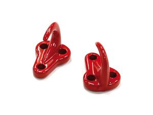 Amewi 1:10 Haken rot klein 2 Stck. 1:10 bolt on hook red small 2x