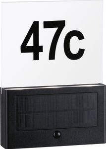 Paulmann Solar LED Hausnummernleuchte Neda
